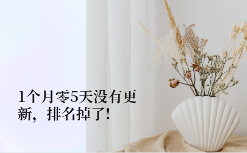 文章更新頻率與排名